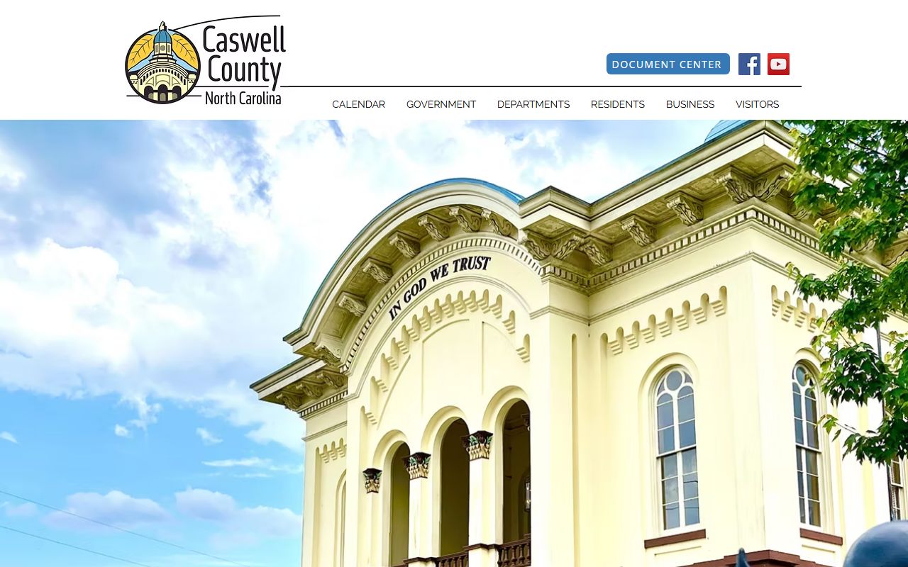 Caswell County government official website