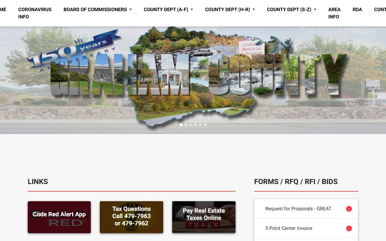 Graham County government website
