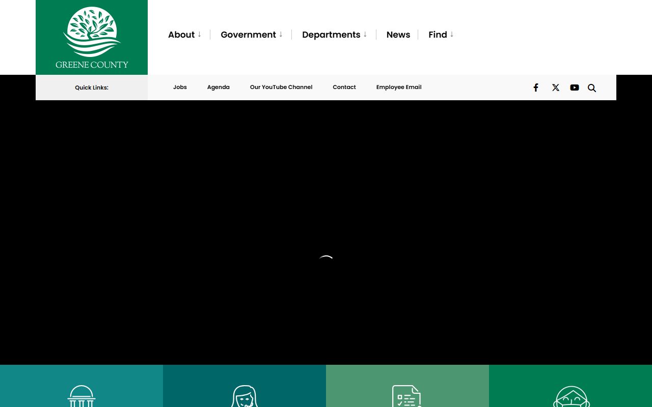 Greene County government website