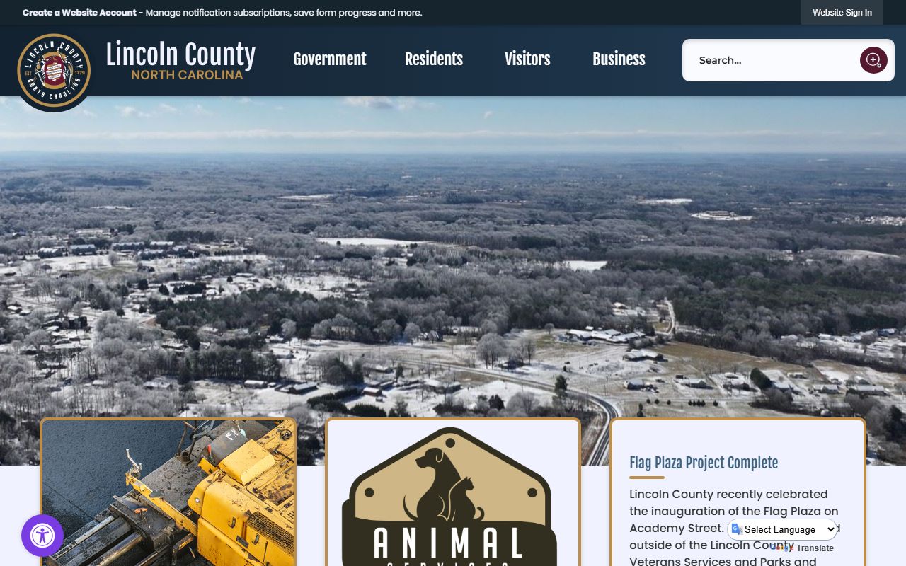 Lincoln County government website
