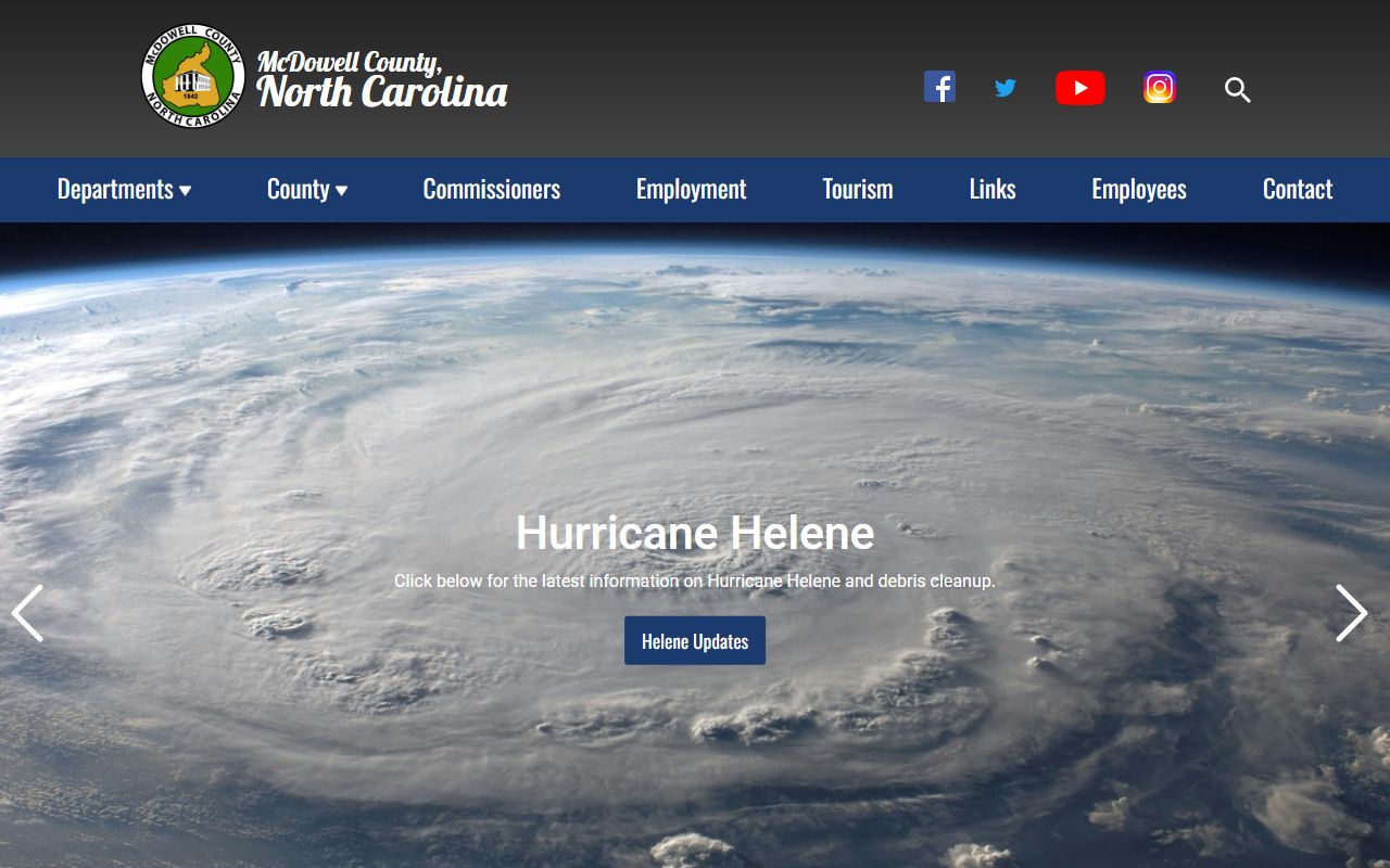 McDowell County government website
