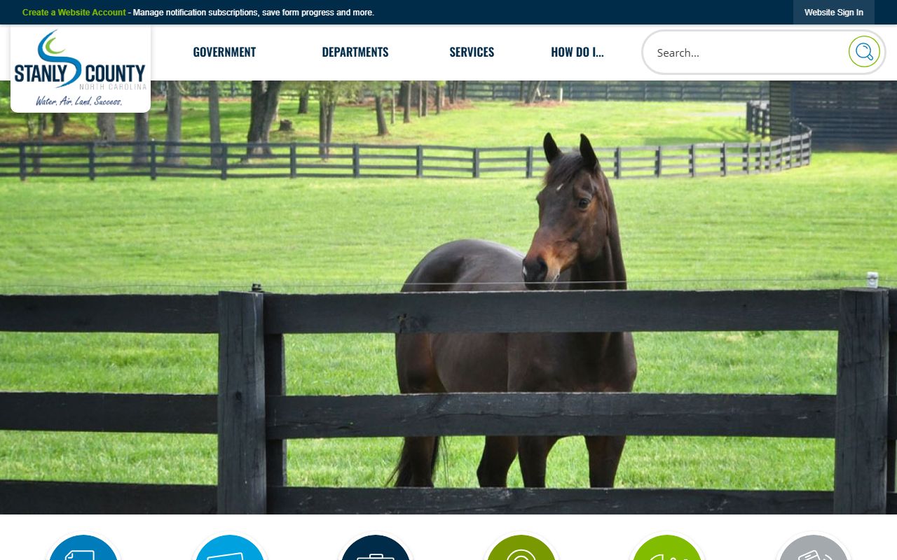 Stanly County government website