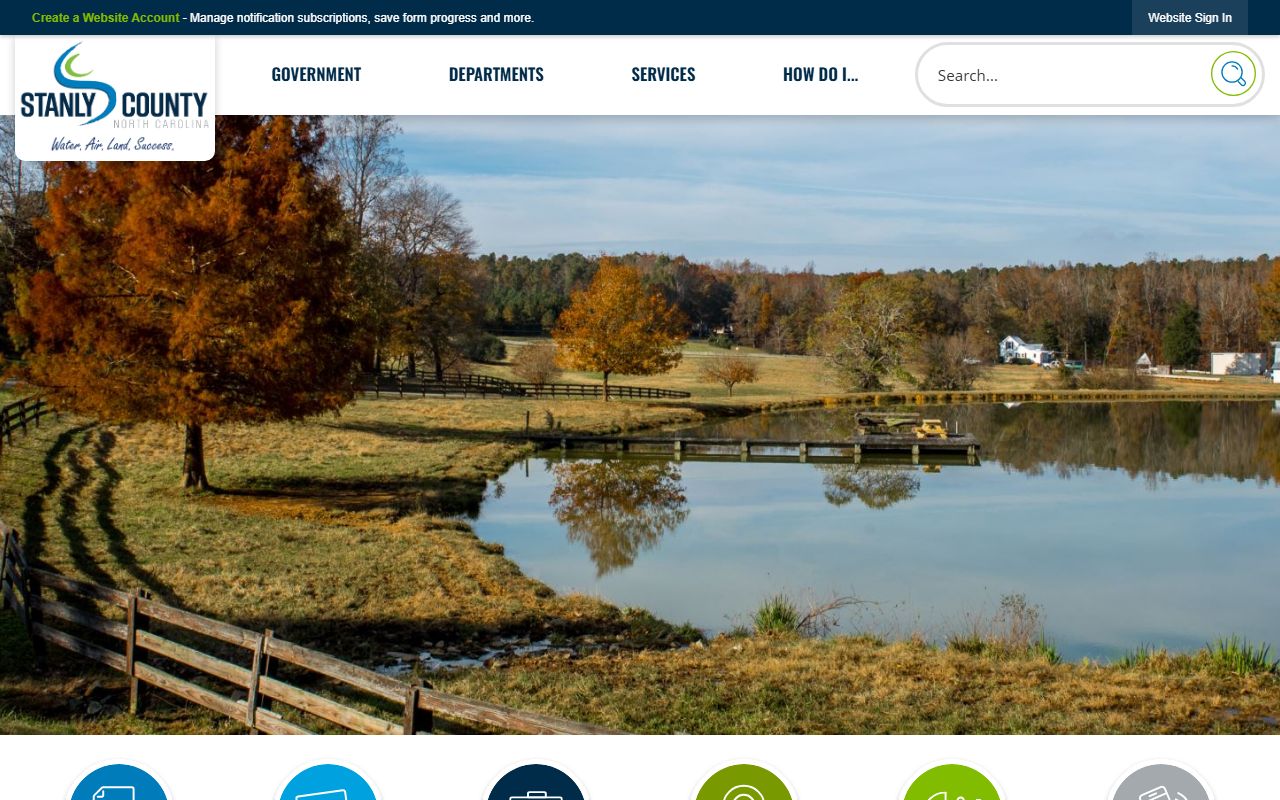 Stanly County online portal
