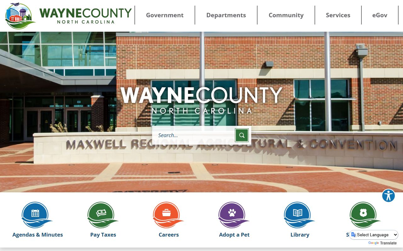 Wayne County online portal